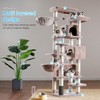 Hey-brother Cat Tree, 74 inches Multi-Level XL Large Cat Tower