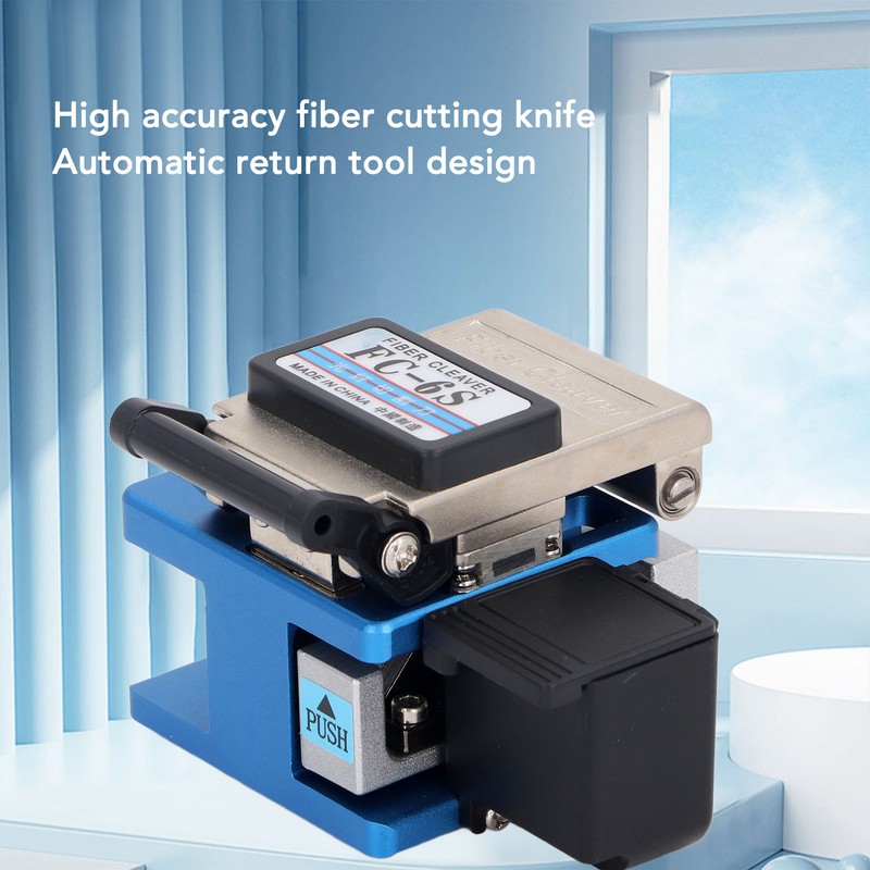 Fiber Cleaver Tool Kit Optical Cutter High Accuracy Cold Welding