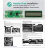 013640F LCD Display Board Pool Stat-Kit Replacement for Raypak Digital