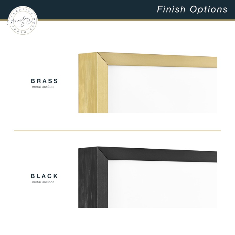 MCS Master & Co. Foundry Metal 18x24 Poster Frame, Vertical