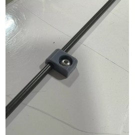 DLM 20pc 3/16" Brake or Fuel Line Hold Down Clips Clamps Street Rod Hot Rat w/hdwe