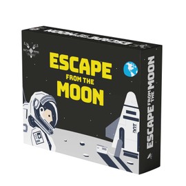 Escape from The Moon - Solo Survival Card Game | Strategic Deck Building, Scenario-Based Gameplay, 1 Player, Ages 13+, 30-45 Minutes | English & Spanish
