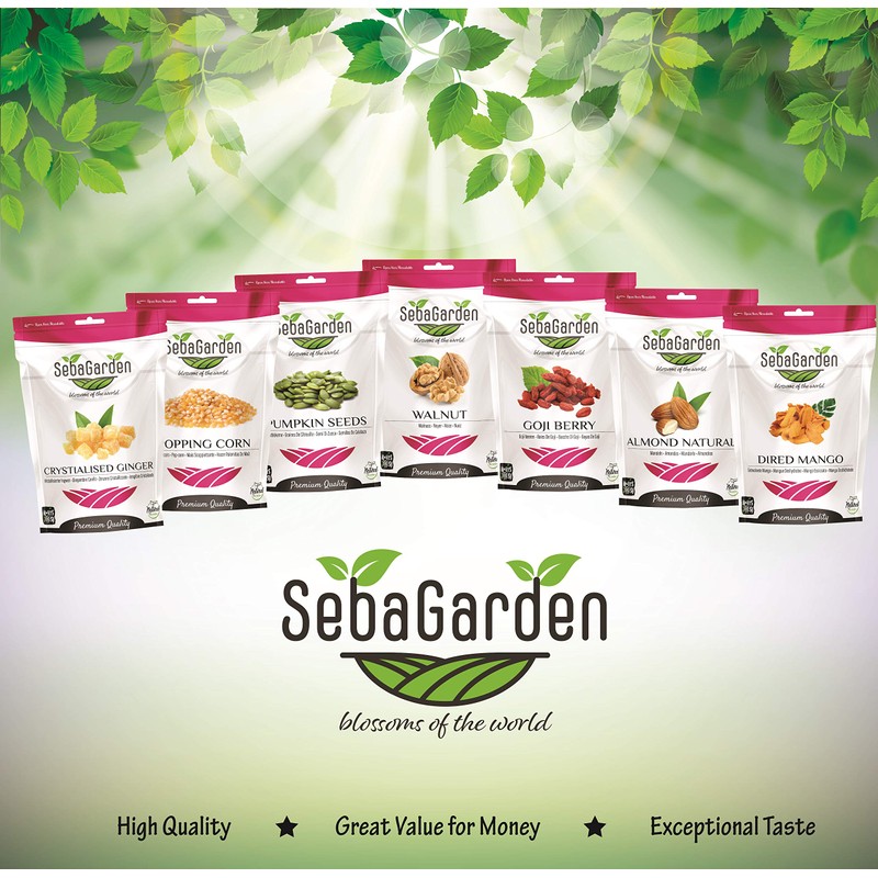 Seba Garden 800g Californian Walnut Halves Premium Grade