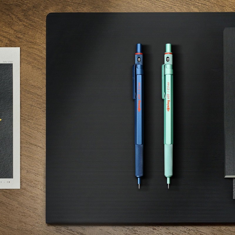 rOtring 2159704 600 Mint 0.5mm Rottling Mechanical Pencils in Presentation