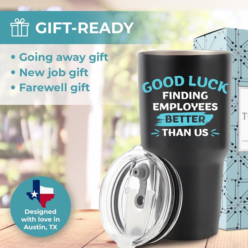 KEDRIAN Funny Boss Tumbler 30oz, Boss Gifts for Men, Gag