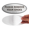 Please Remove Your Shoes Sign, Remove Shoes Sign for Front