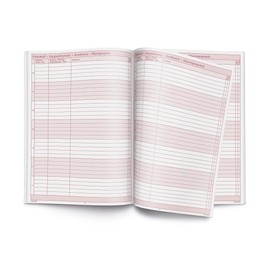TimeTEX - Notebook School Notes A4 | For Documentation of Conversation Notes | Made in Germany | Contents: Book with 32 Pages Including Notes for School and Specialist Conferences, Parents Talks and