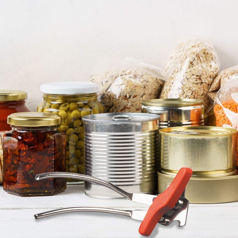 Westmark Stainless Steel Can Opener Silver/Red