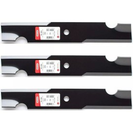 Oregon High Lift Blades for Exmark Turf Tracer, HP Metro, Viking 48" Cut, 91-183(3)