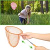 3 Pack Kids Fishing Net,Extendable Butterfly Net,3 Colours Mesh Net