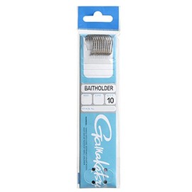 Gamakatsu 05608 Bait Holder Snelled Hooks (10 Pack), Size 4, Bronze