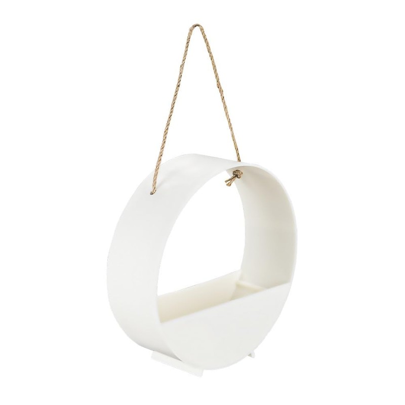 Ideen mit Herz Decorative vessel, hanging basket, plastic, blank for