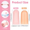 Wanmu Gel Finger Cots with Air Holes, 20 Pcs Nail