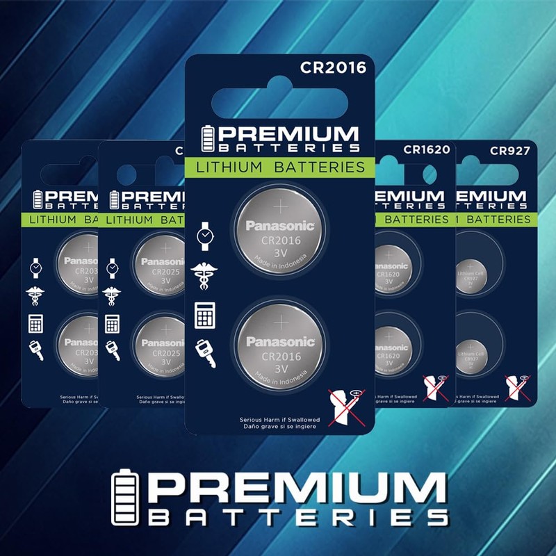 Premium Panasonic CR2016 Lithium 3V Coin Cell - Japanese Engineered