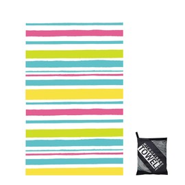 160x90cm Beach Towels in a Bag Large Microfibre Thin Beach Towel for Adults,Quick Dry Sand Free Light Bath Towel Pool Towel for Men Women,Bathroom,Holiday,Yoga,Gym Sports,Swimming(horizontal stripes)
