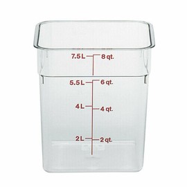 Cambro New Cambro 8SFSCW135 Food Storage Container, (9557)