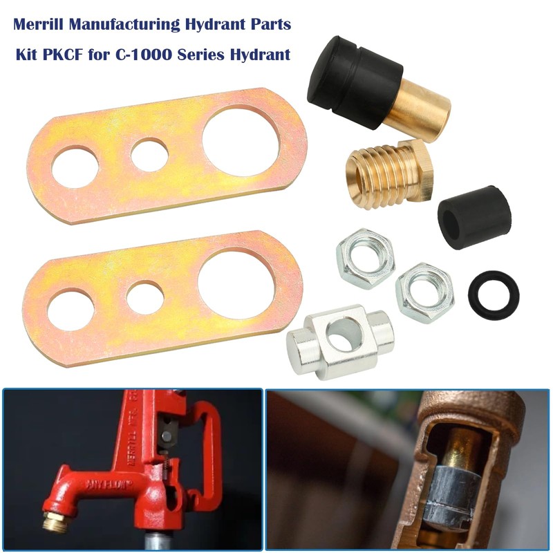 Hydrant Parts Kit for Merrill C-1000 Series Yard Hydrant Head