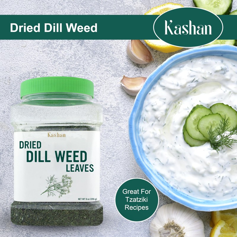 Kashan Dill Weed, Great Aromatic Seasoning for Food Flavoring, Salad,