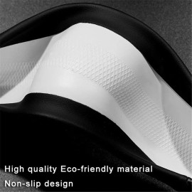 WECARTOOL for Toyota Highlander 2001-2026 Carbon Fiber Car Steering Wheel Cover 15-16inch