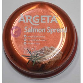 Argeta Pate Spread Salmon 5 PACK x 3,35oz Product of Slovenia
