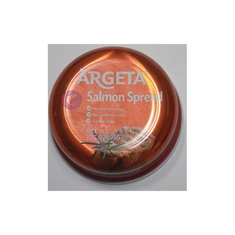 Argeta Pate Spread Salmon 5 PACK x 3,35oz Product of