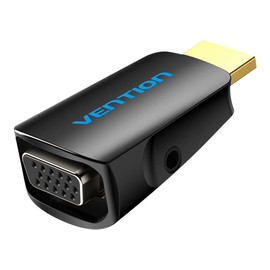 VENTION HDMI Male to VGA Female One Way Converter Adapter 3.5mm Audio Output Mini HDMI 1.4 1080P/60Hz Converter