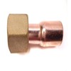 End Feed Straight Tap Connector - 15mm x 1/2" BSP