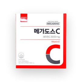 Korea Eundan Megadose Vitamin C 3000 3g 300 packets (100 packets / 고려은단 메가도스 비타민C 3000 3g 300포(100포X3개) (300일분)