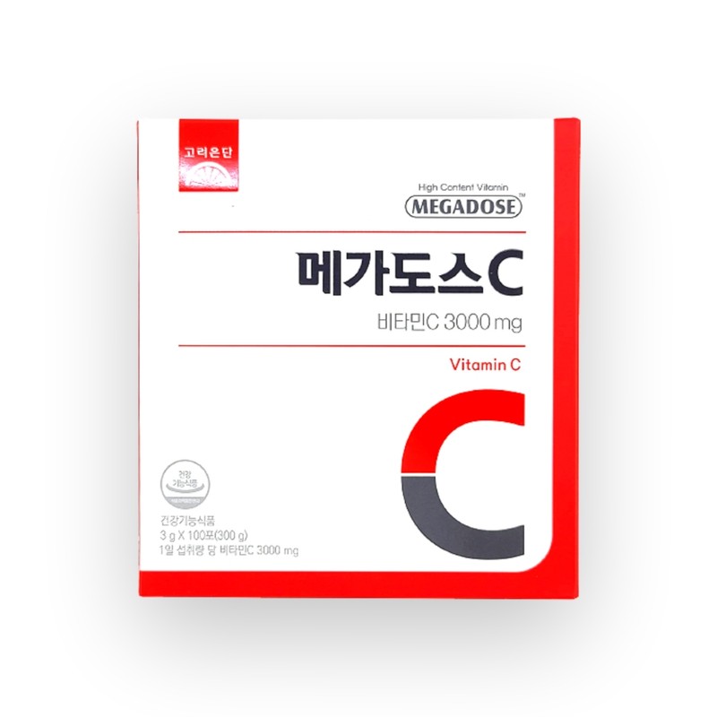 Korea Eundan Megadose Vitamin C 3000 3g 300 packets (100