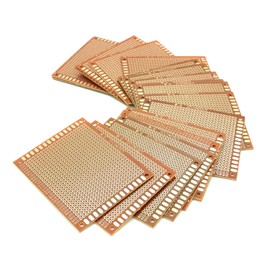 DIGISHUO 20Pcs Double Sided PCB Board Prototype 7 * 9cm Kit for DIY Soldering Compatible with Arduino Kit DIY Soldering and Electronic Project (20Pcs 7 * 9cm Kit)