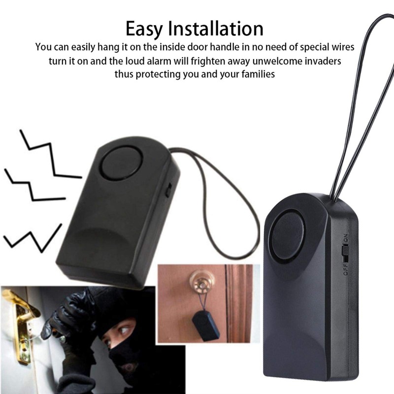 Wireless Home Security Door Sensor, 120db Wireless Touch Sensor Anti
