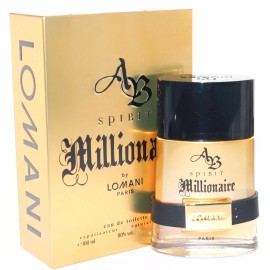 Ab Spirit Millionaire by Lomani 3.4/3.3 oz EDT Spray for Men - New in box