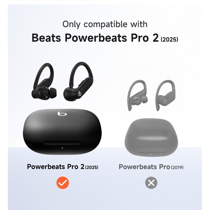 SURITCH for Beats Powerbeats Pro 2 Case Cover, Magnetic Locking