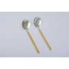 Sakai Sangyo Domestic Bamboo Pattern Ladle (Set of 2) for