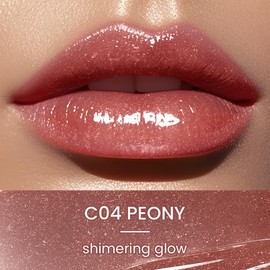 CATKIN Lip Balm, 2-in-1 Lipstick in Balm, Lip Care with Colour, Juicy and Shiny Lip Care Lipstick, Shiny Finish for Dry, Cracked and Brittle Lips