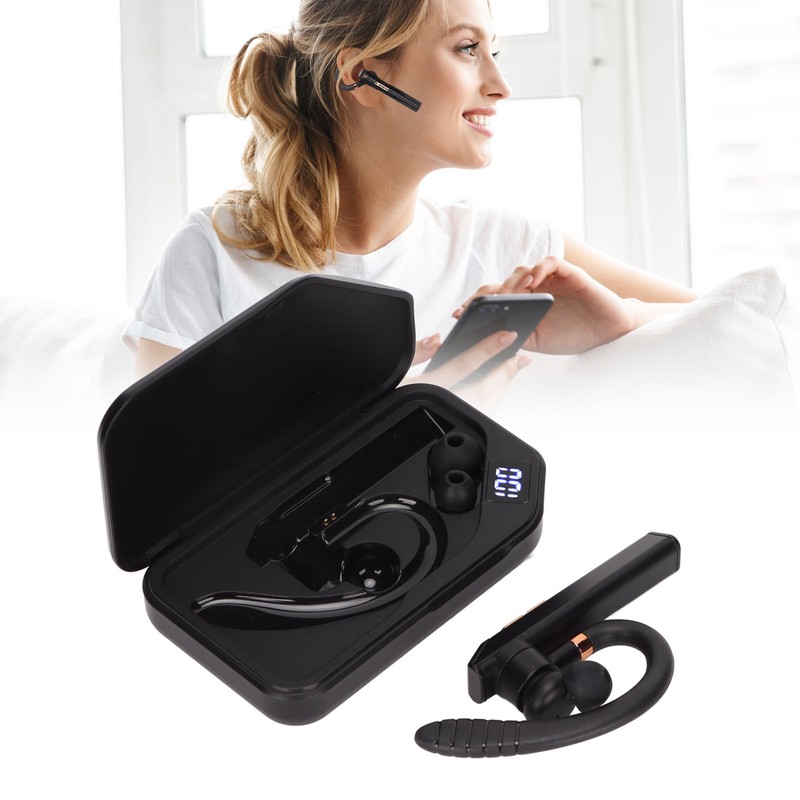 K3 Business Bluetooth Earphone Noise Reduction Single Ear Wrap Around