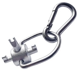 XDYFYY HVAC Key Tool for 410A and R22 Refrigerants, HVAC Locking Cover Key 410A and R-22 for Installation and Removal, Tamper Resistant Key Tool for Air Refrigeration and Equipment Repair