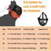 Short Snout Breathable Mesh Bulldog Muzzle - Adjustable Mouth Cover
