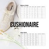 CUSHIONAIRE Belinda Women’s Lace Detail Casual Sneakers – Elegant Ribbon