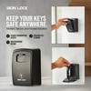 Iron Lock® Key Lock Box XXL Wall Mount – Waterproof
