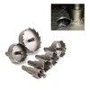 6Pcs Carbide Tip TCT Drill Bit Hole Saw for Stainless