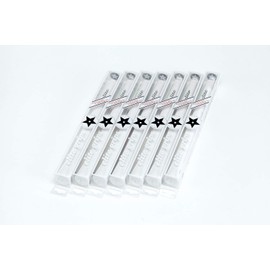 elitegrips TD50C Soft Golf Grips, Set of 7, Silver White with Backline