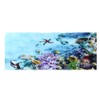 Background Poster Decorative Painting PVC Sticker Landscape Image for Aquarium