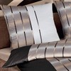 Janine Maco Satin Cushion Cover 40 x 80 cm Brown