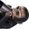 BRUBAKER Wine Bottle Holder Thirsty Monkey - Monkey Polyresin Bottle