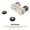 Autokemat RV Shower Faucet, Camper Shower Faucet Replacement, 4" RV