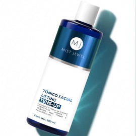 MIST JEWEL Tónico Facial Tensor y Tonificante, Efecto Reafirmante Inmediato | Hidrata y prepara la piel skincare día y noche 500ml