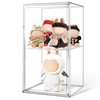 23.6'' Extra Large Acrylic Display Case for Collectibles Adjustable Clear