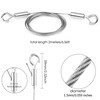 SIDENUO Adjustable Picture Hanging Wire 2PCS Mirror Frame Kit 2m