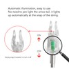 3PCS Lighted Nocks for Arrows Plastic Auto Lighting Archery Arrow